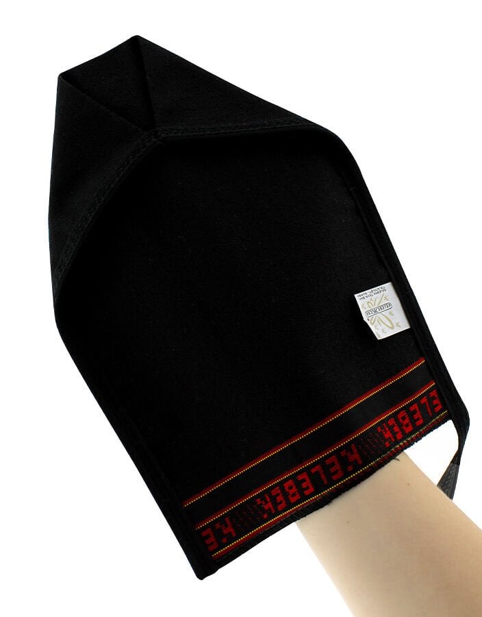 Hamam Kesesi, Kalın ve Sert, Süper Siyah Tellak Kese, Banyo Kesesi, Kelebek Kese/