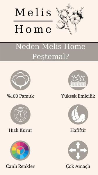 Sultan Peştemal, 100x180, Siyah Peştemal, Yıkanmış