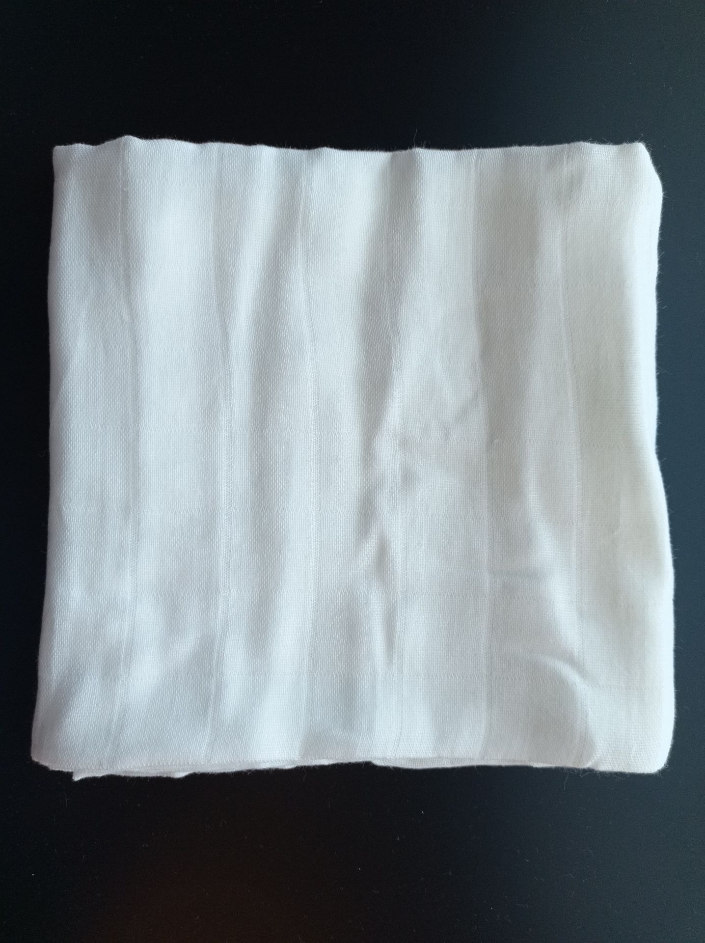 Müslin Örtü, 80x90 Cm. Müslin Bebek Örtüsü, Beyaz, Pamuk