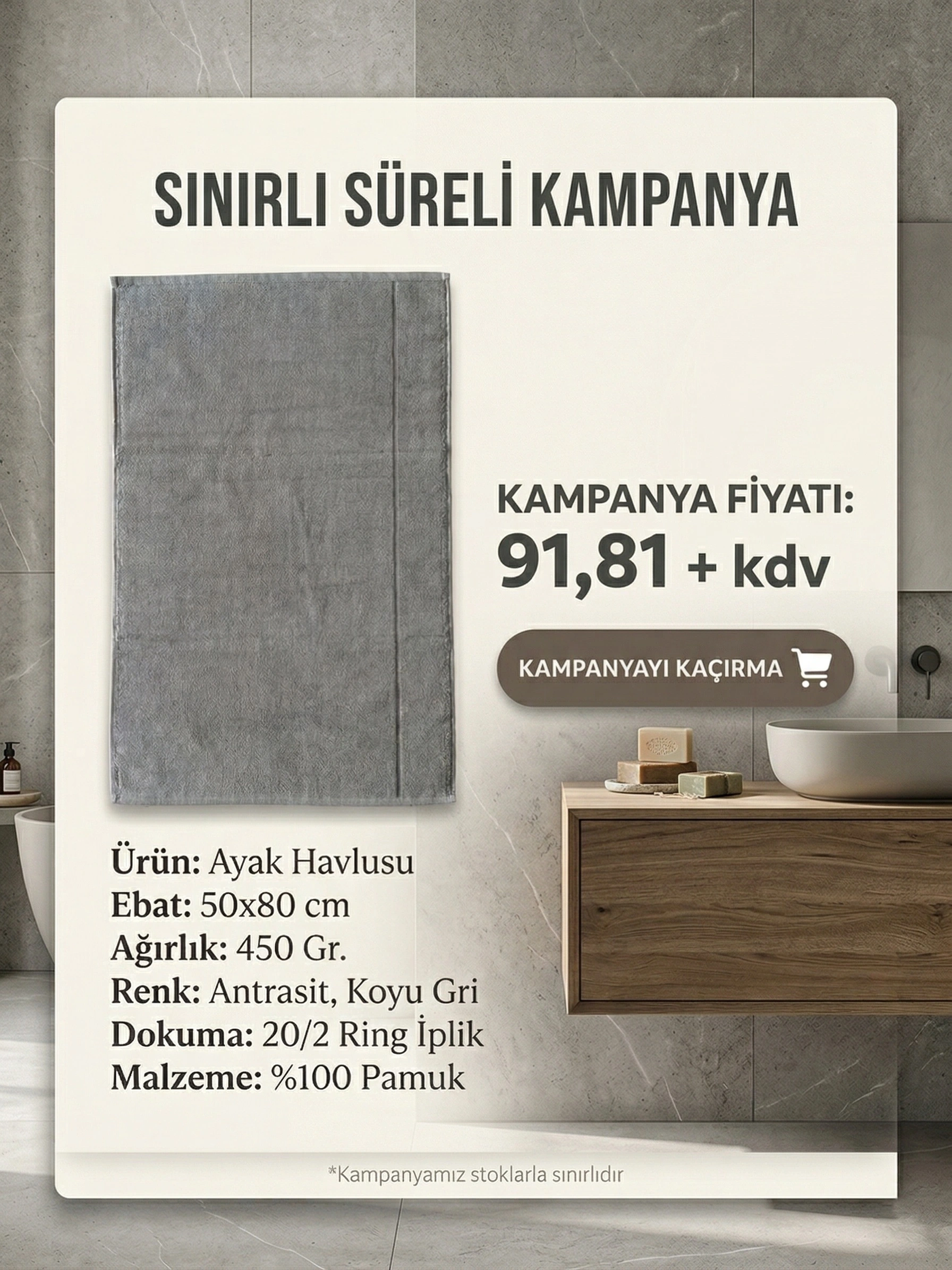 Ayak Havlusu Kampanya