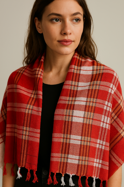 Hamam Peştemali, 80x175, 220 Gr. Kırmızı Klasik