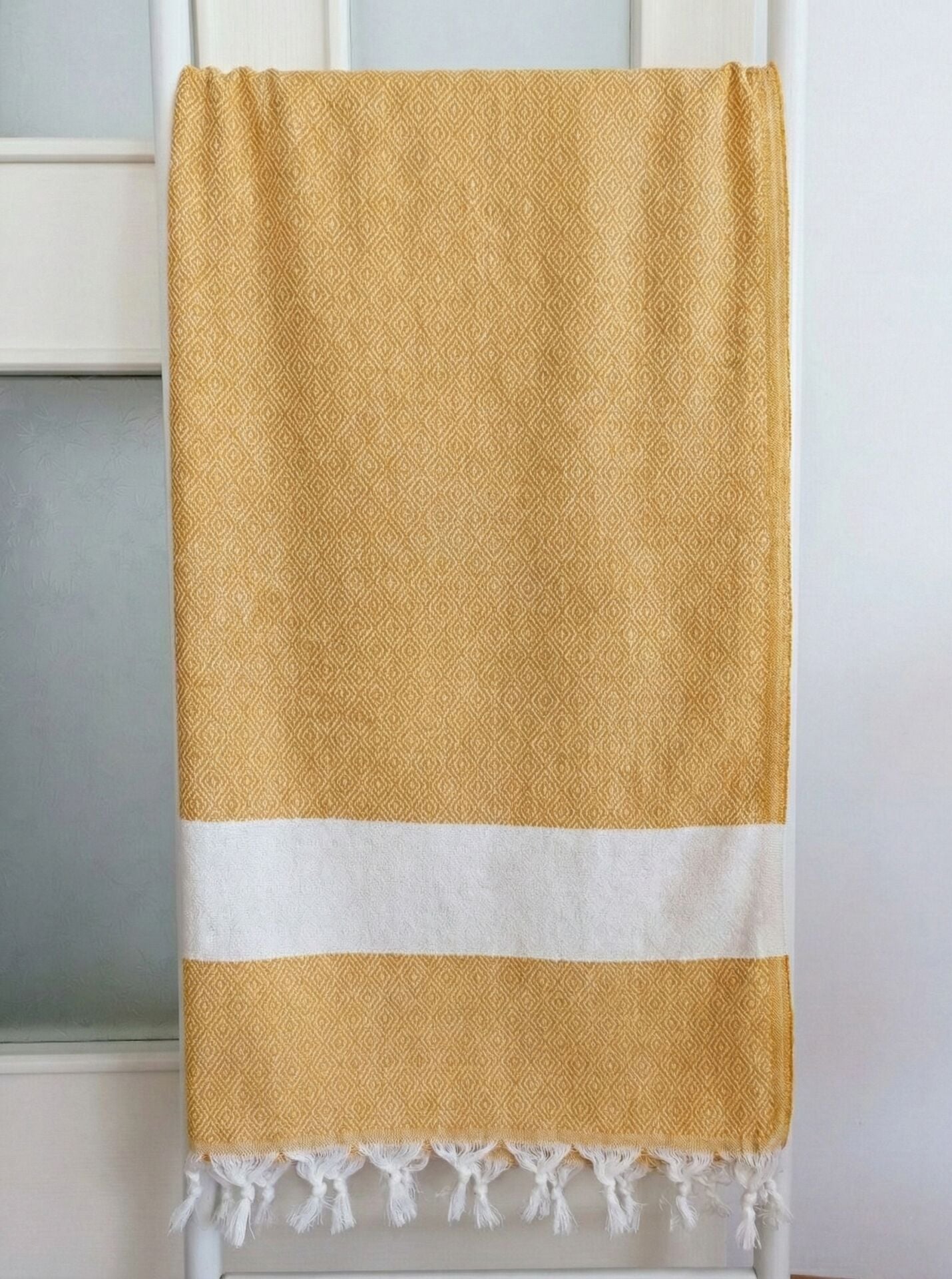 Peştemal, 100x180, Elmas Sarı, Banyo Havlusu, Plaj Havlusu