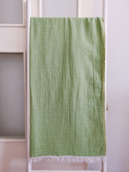 Peştemal, 100x180, Banyo Havlusu, Çift Katlı, Düz Haki/