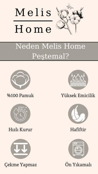 Peştemal, 90x180, Banyo Havlusu, Çift Yüz Petek Gri