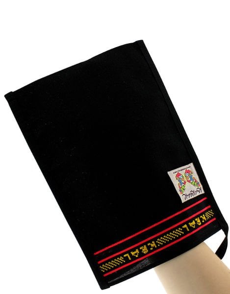 Hamam Kesesi, Kalın ve Sert, Kral, Banyo Kesesi, Kelebek Kese Siyah/