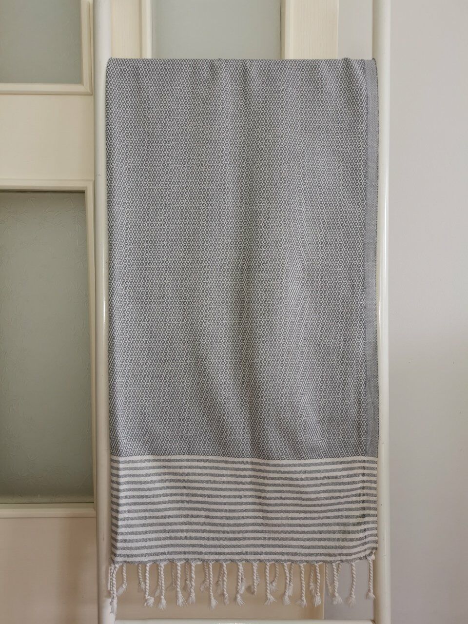 Peştemal, Banyo Havlusu, Plaj Havlusu, Petek Gri