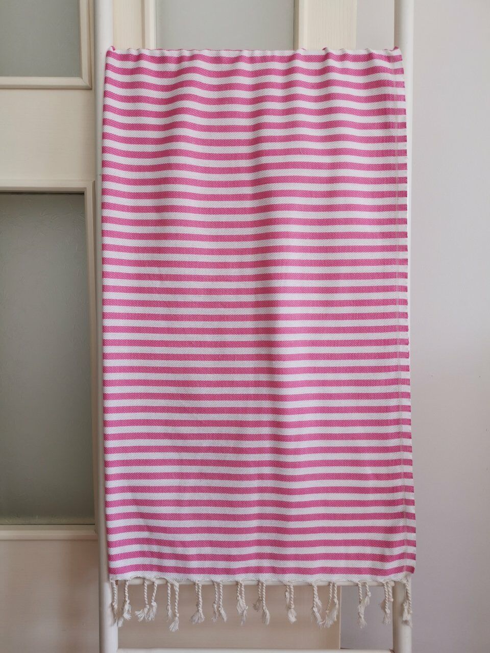 Peştemal, %100 Pamuk, 85x170, Plaj Havlusu, Zebra Pembe