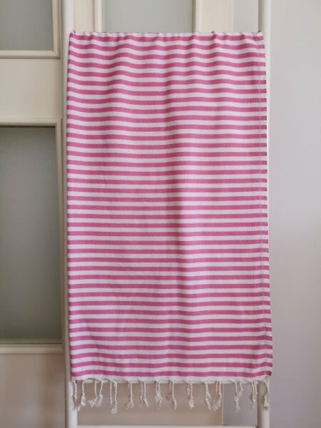 Peştemal, 85x170, Plaj Havlusu, Zebra Pembe