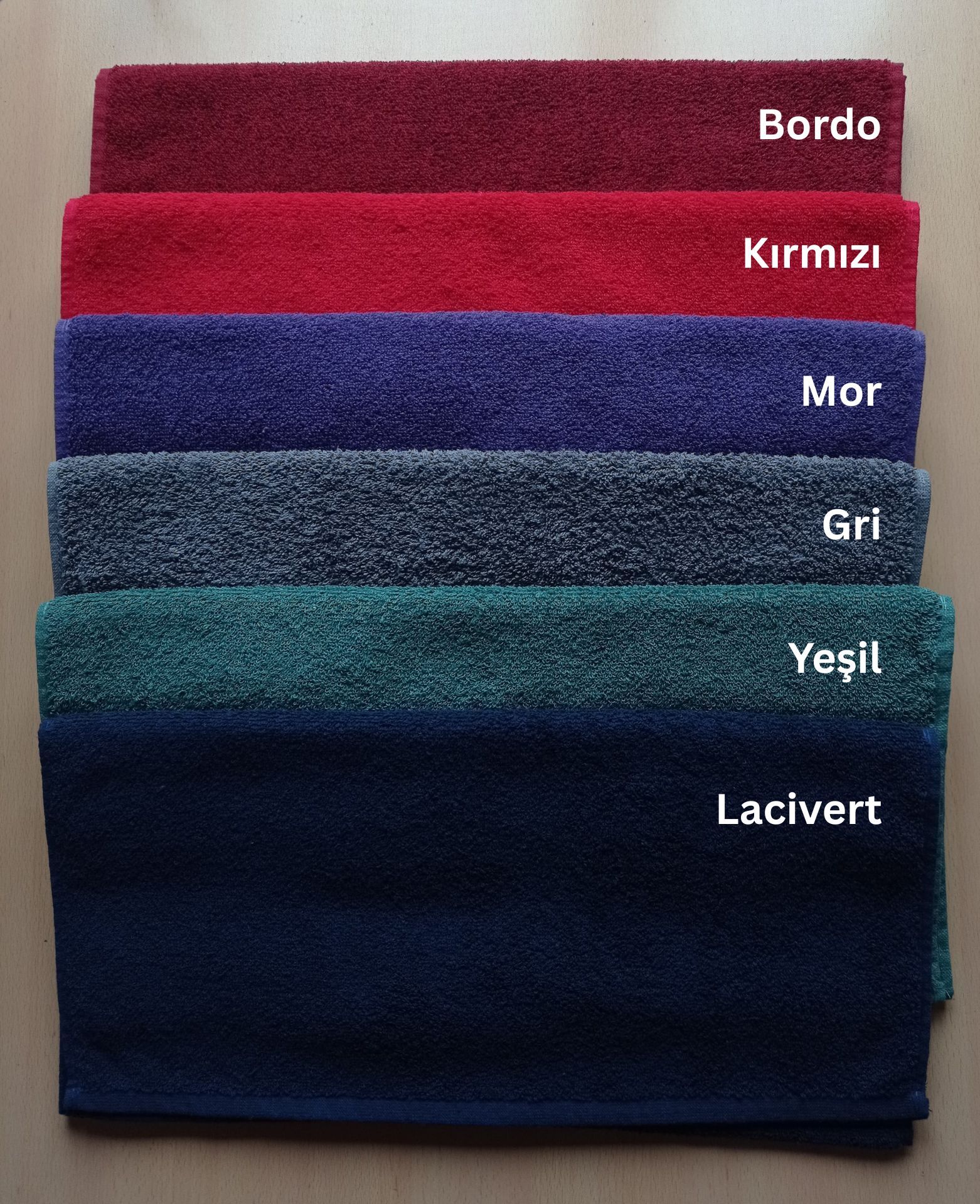 Kuaför Havlusu, Renkli, 50x90, 200 Gr.*