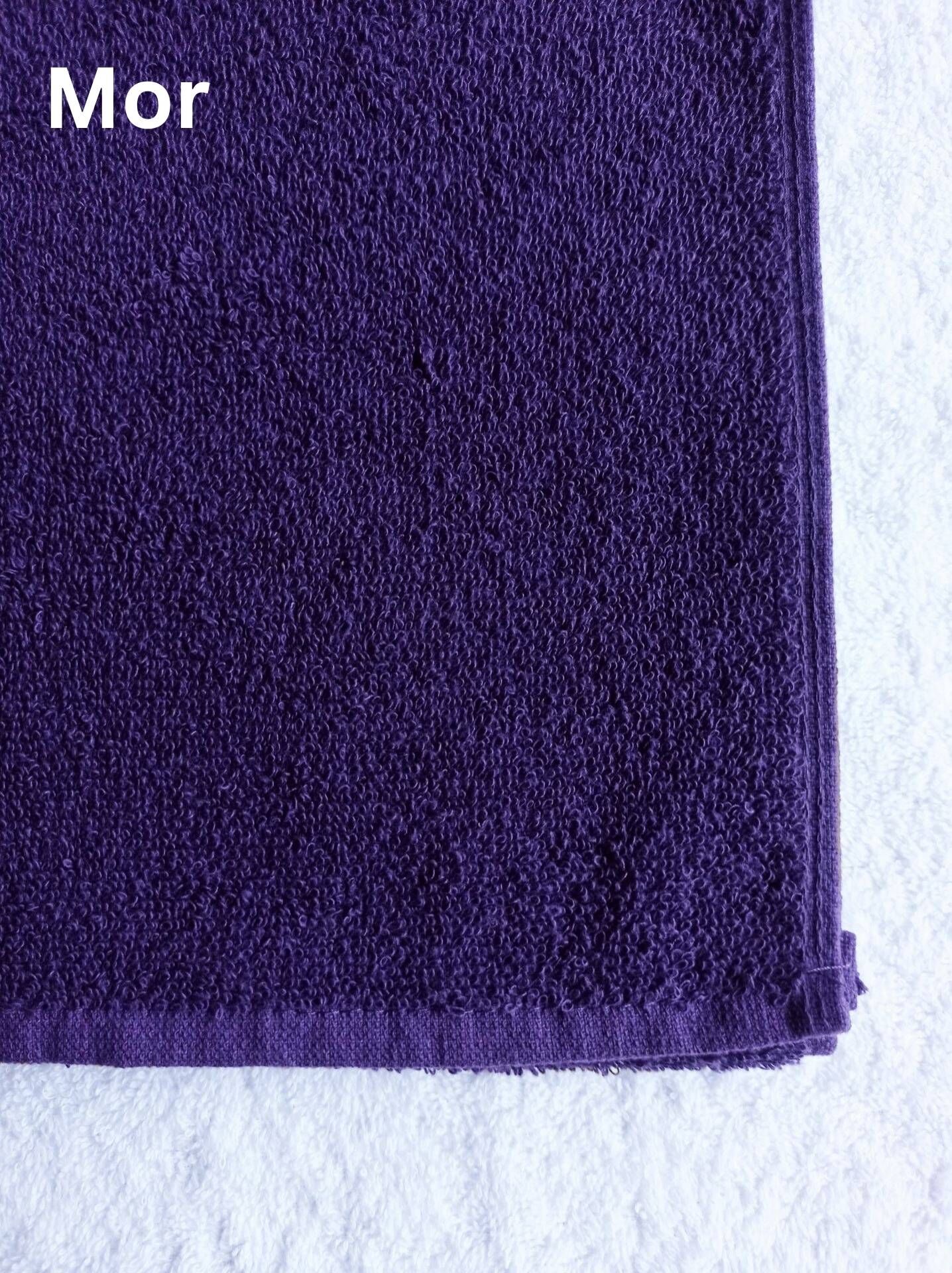 Kuaför Havlusu, Renkli, 50x90, 200 Gr./ Mor