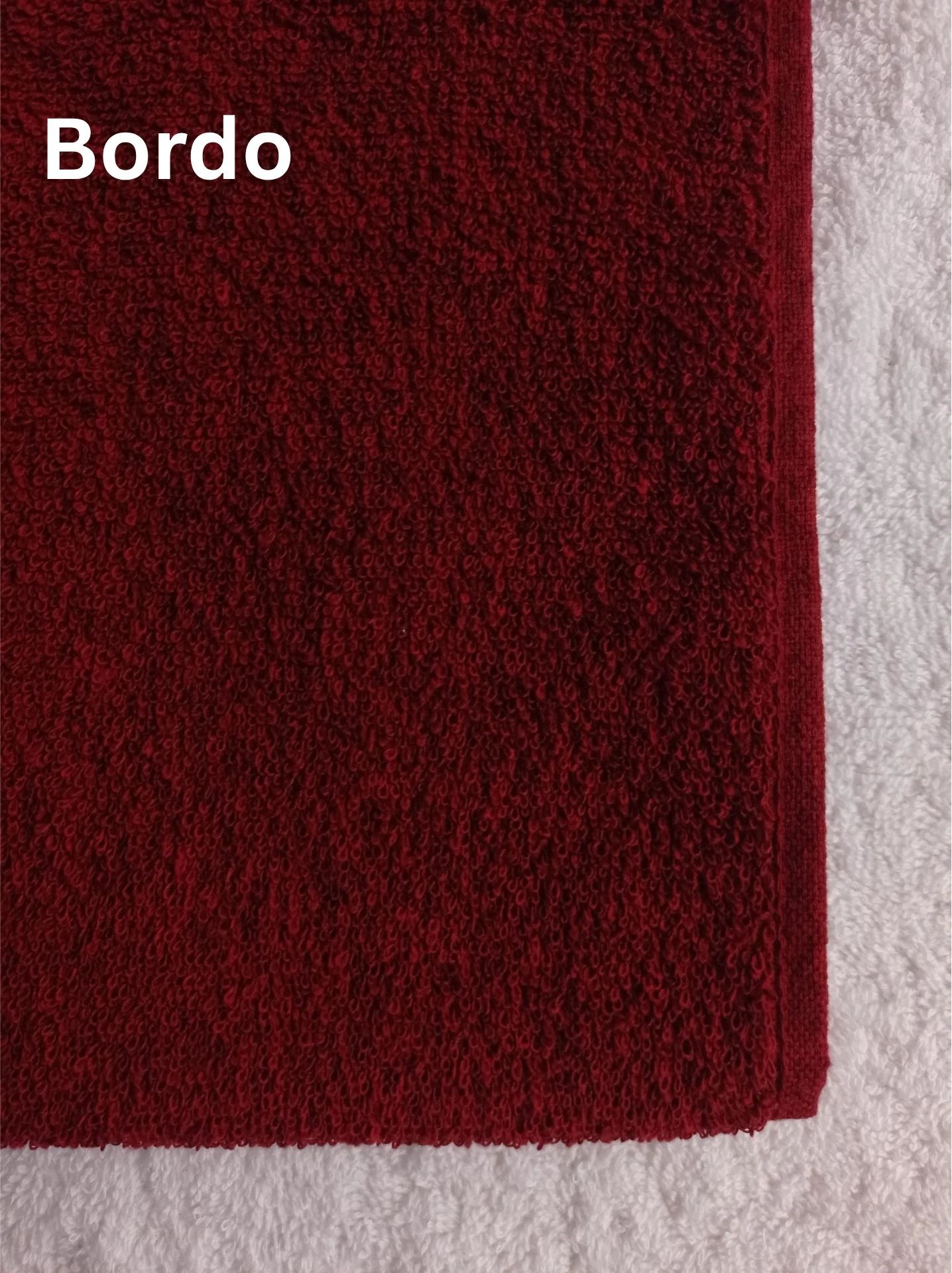 Kuaför Havlusu, Renkli, 50x90, 200 Gr./ Bordo