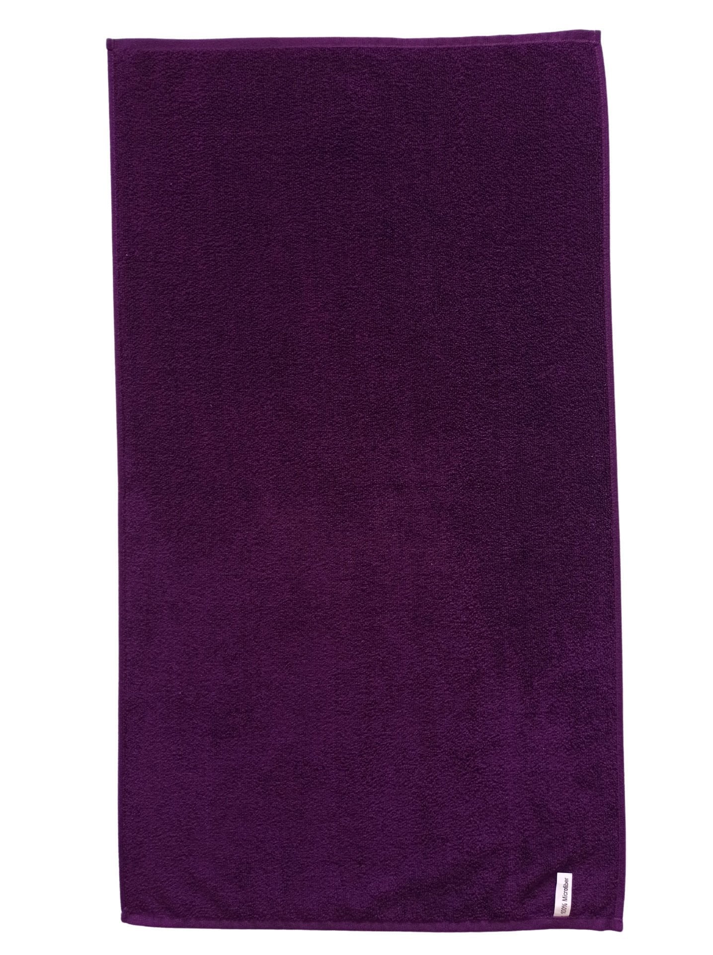 Boya tutmayan, Mikrofiber Havlu, 50x90, Saç Havlusu, Berber Havlusu, Kuaför Havlusu* Mor