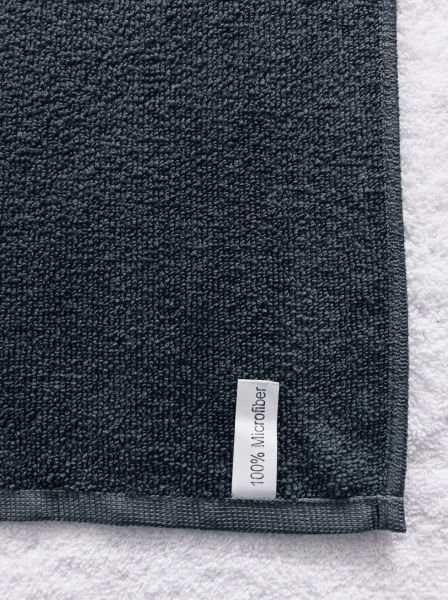 Boya tutmayan, Mikrofiber Havlu, 50x90, Saç Havlusu, Berber Havlusu, Kuaför Havlusu* Füme