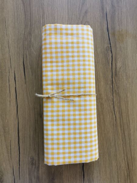 Masa Örtüsü, Kareli Sarı