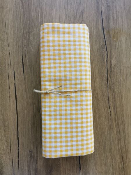 Masa Örtüsü, Kareli Sarı*