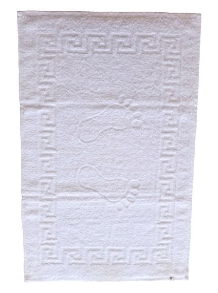 Ayak Havlusu, 50x70, Pamuk, 250 Gr. Beyaz