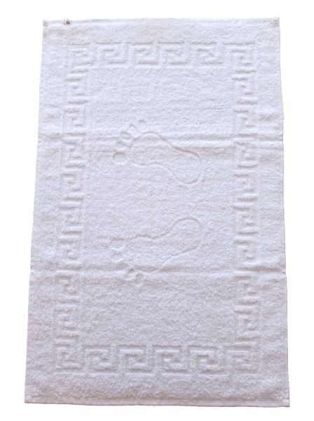 Ayak Havlusu, 50x70, Pamuk, 250 Gr. Beyaz