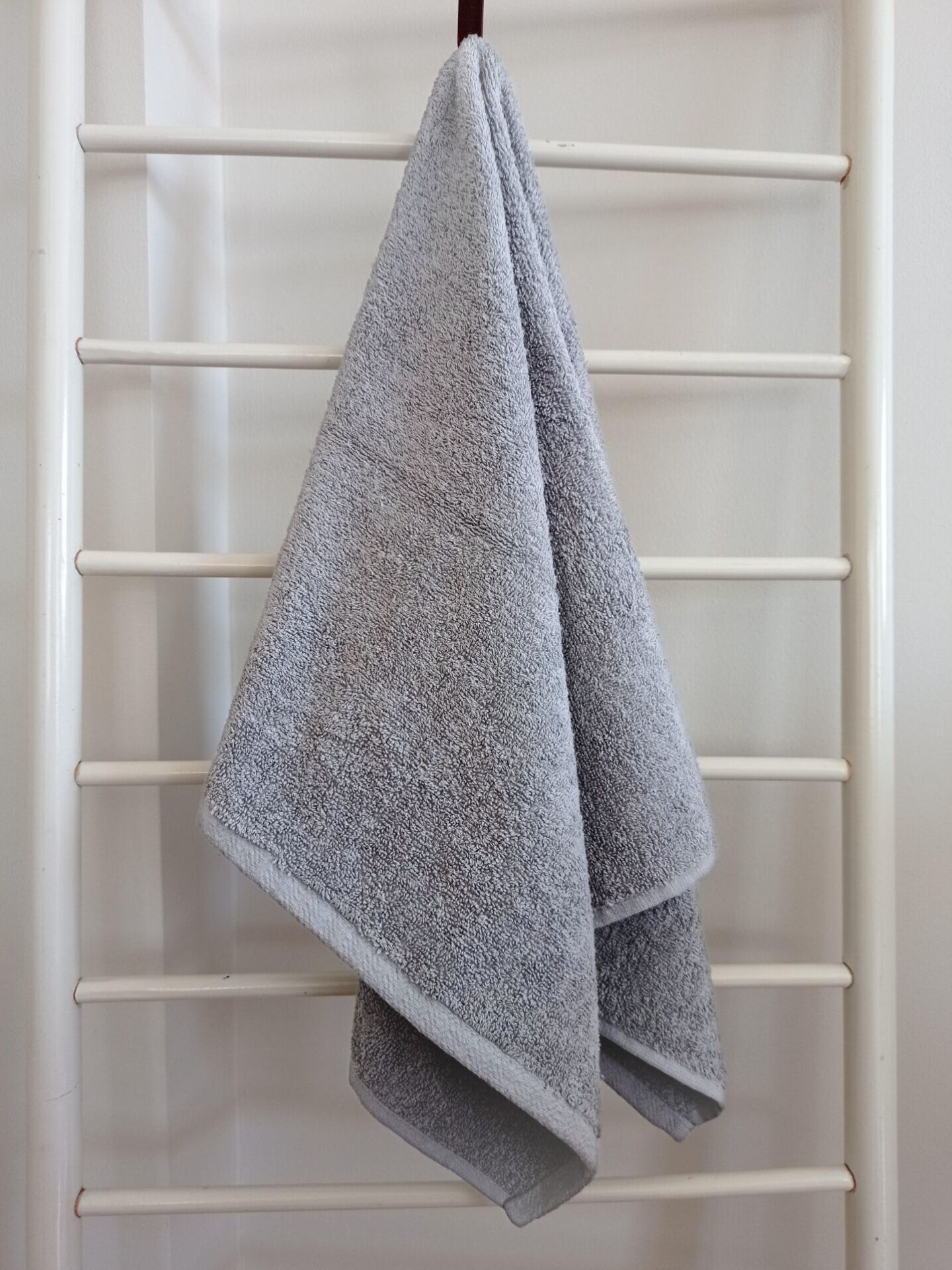 Banyo Havlusu, 70x140, Pamuk, 400 Gr. Otel Havlusu, Gri/