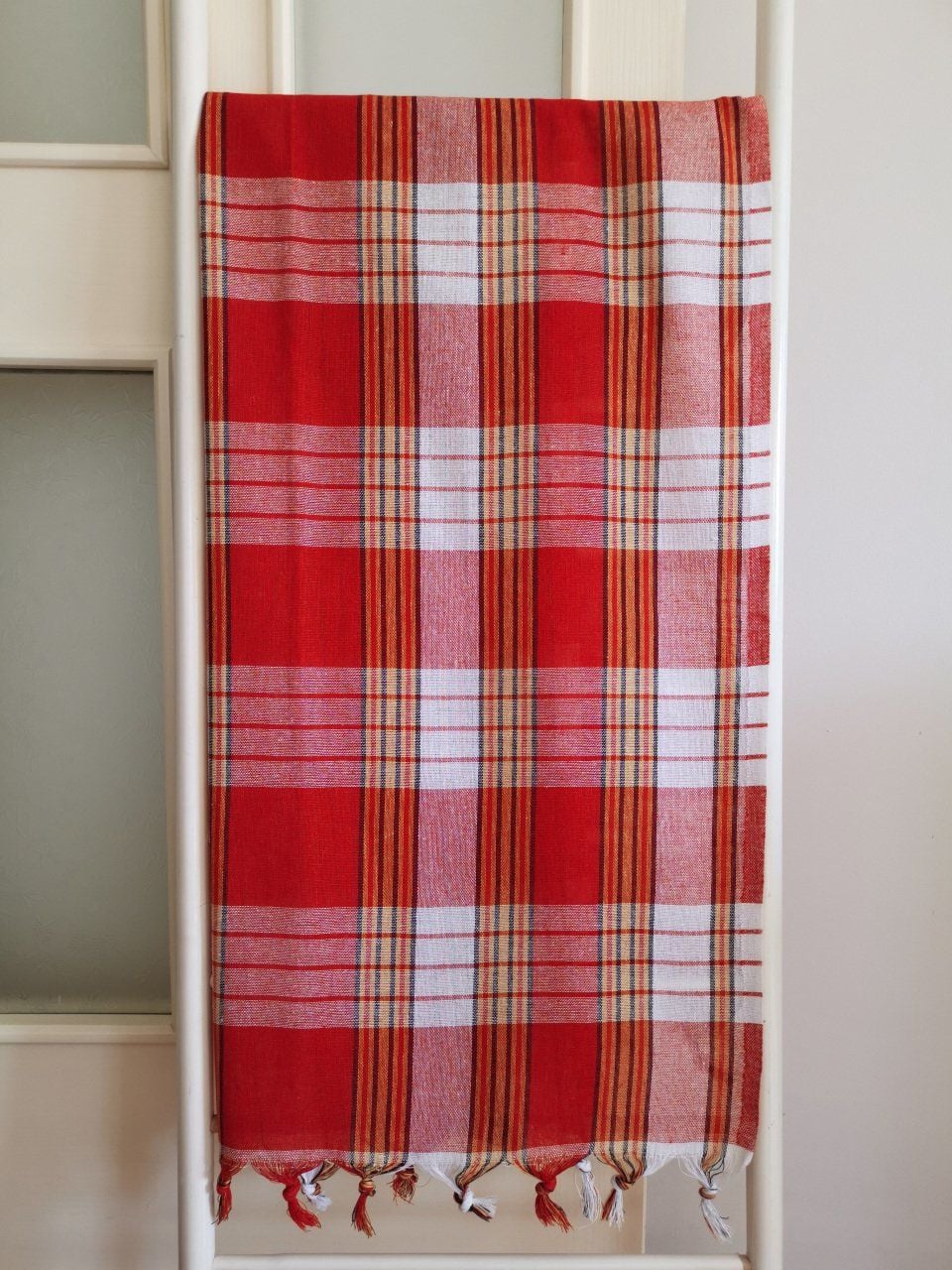 Hamam Peştemali, 80x180, 250 Gr. Kırmızı Klasik/