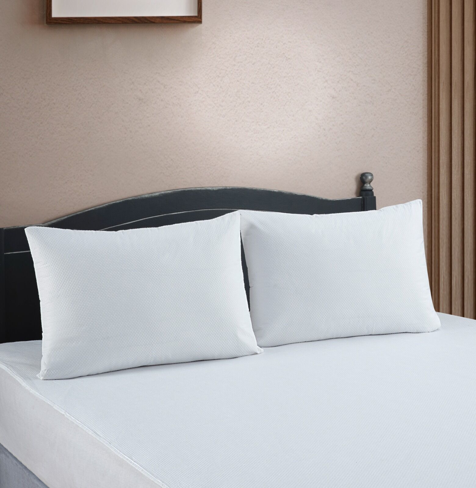 2 Adet, Polyester Sıvı Geçirmez, Ekonomik Yastık Alezi, 50x70 (Fermuarlı)