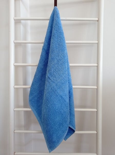 Banyo Havlusu, 90x150, 580 Gr, Pamuk, Otel Havlusu, Hamam Havlusu, Mavi*