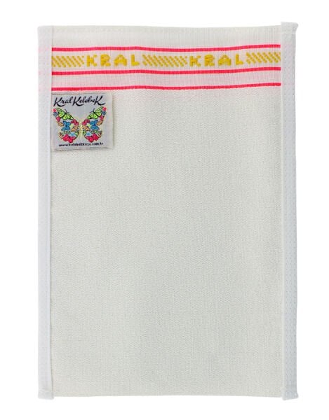 Hamam Kesesi, Kalın ve Sert, Banyo Kesesi, Kral Kelebek Kese Beyaz/