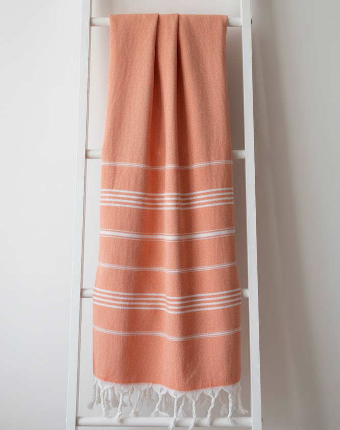 Sultan Peştemal, 90x180, Açık Turuncu