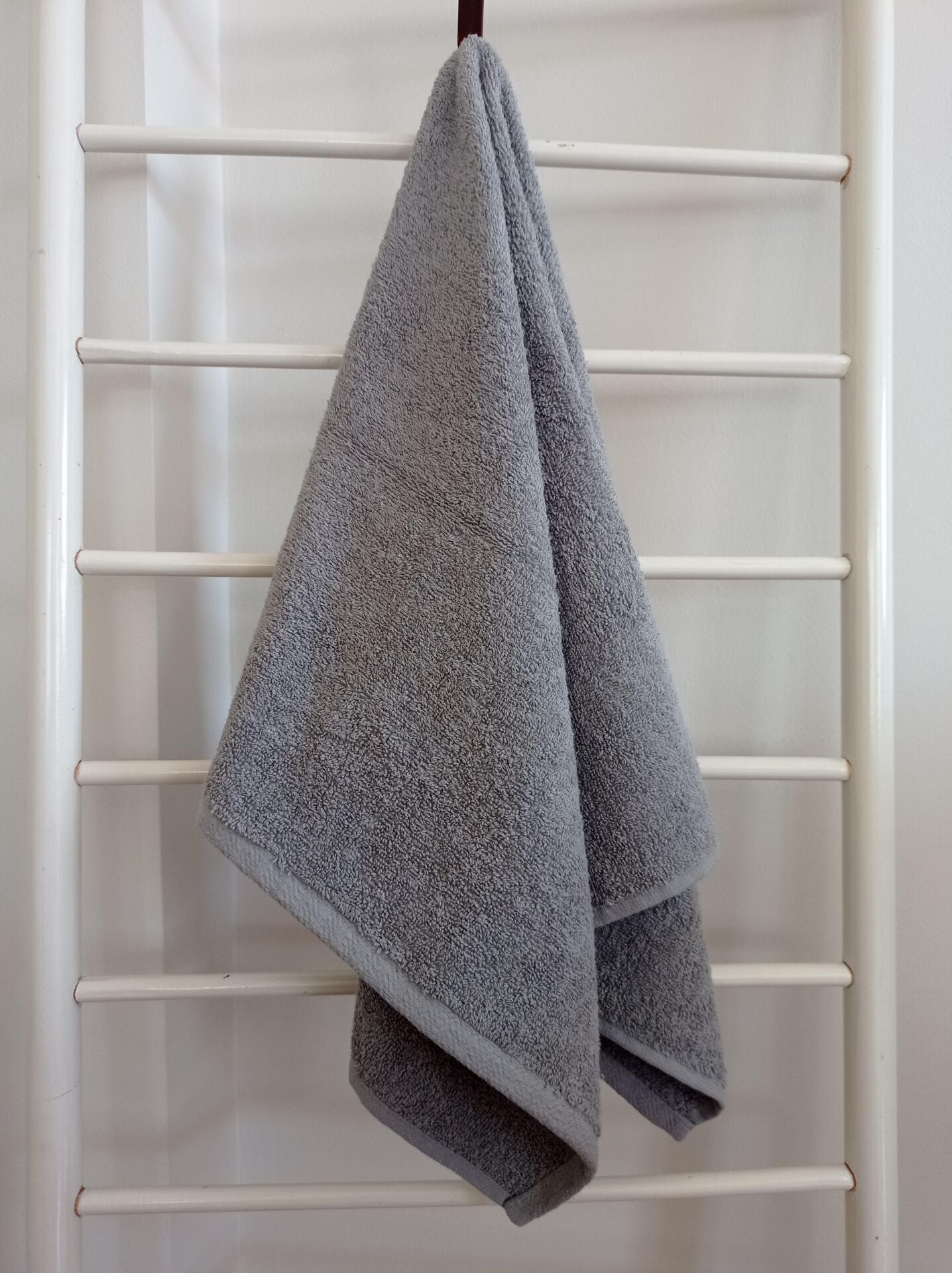 Banyo Havlusu, 90x150, 650 Gr, Pamuk, Otel Havlusu, Hamam Havlusu, Füme/Antrasit/