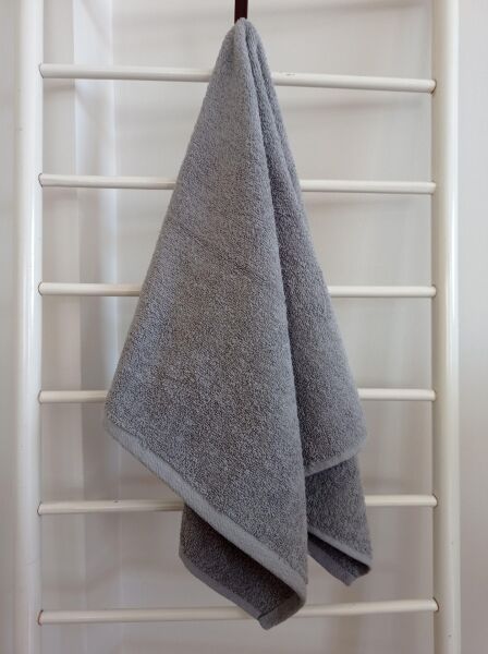 Banyo Havlusu, 90x150, 660 Gr, Pamuk, Otel Havlusu, Hamam Havlusu, Füme/Antrasit/