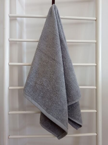 Banyo Havlusu, 90x150, 650 Gr, Pamuk, Otel Havlusu, Hamam Havlusu, Füme/Antrasit/