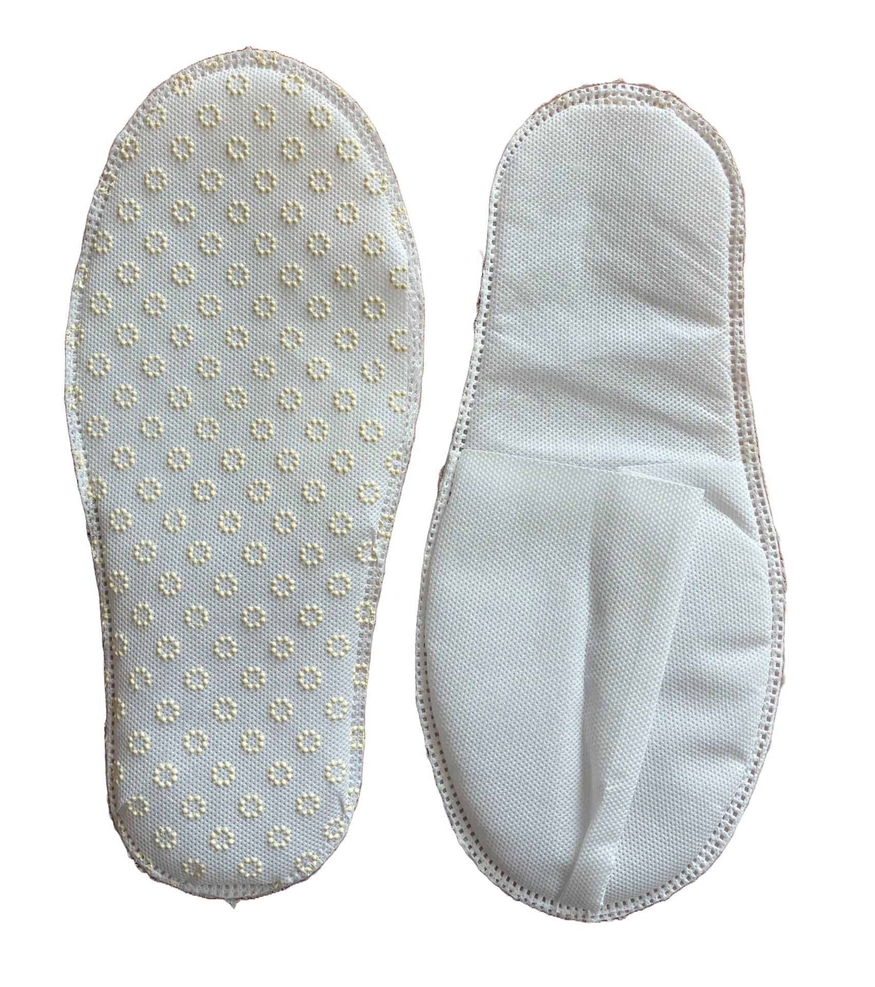 Otel Terliği, Tek Kullanımlık Terlik, Kaydırmaz Tabanlı, Beyaz*