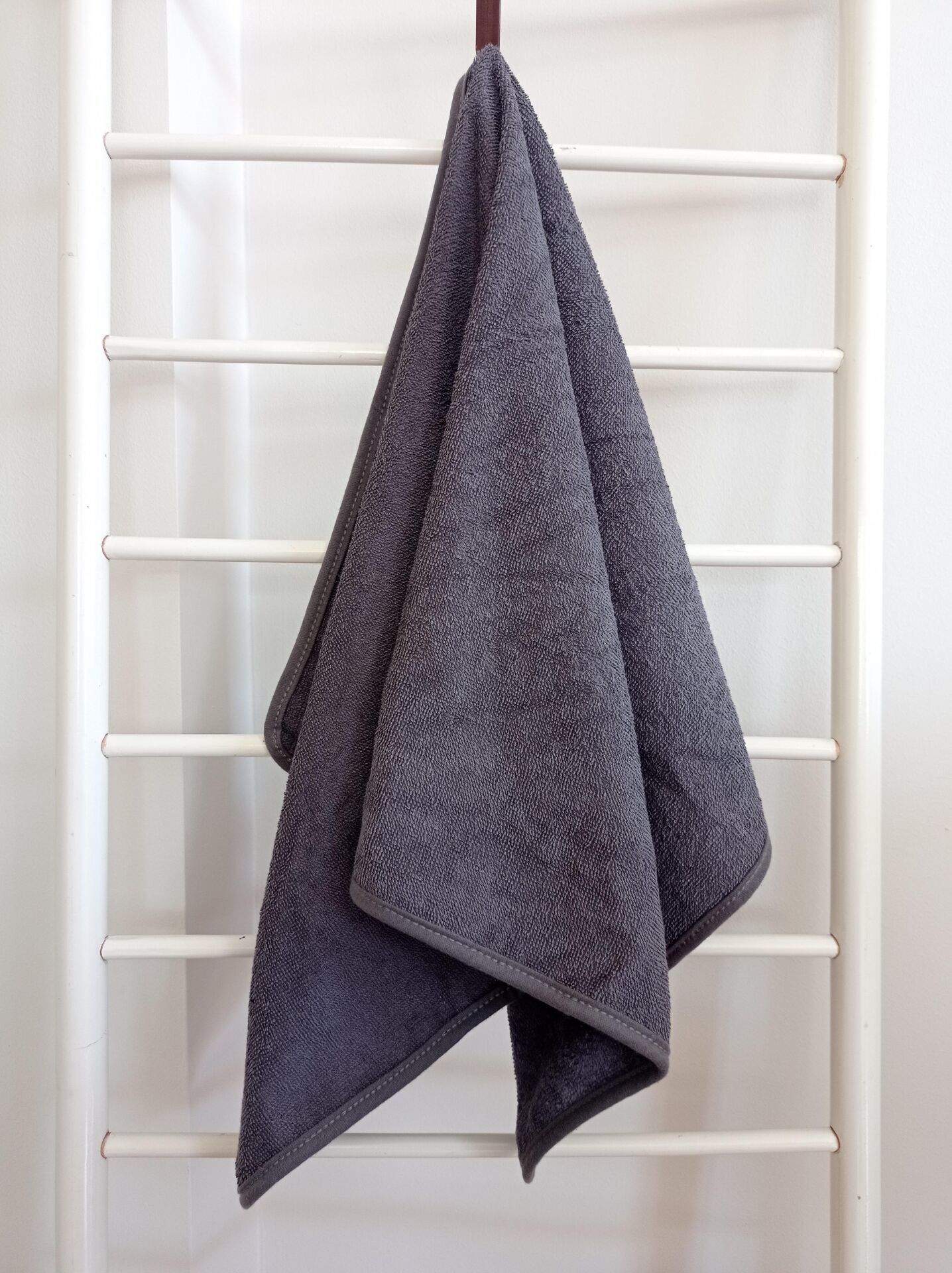 Banyo Havlusu, 70x140, Pamuk, 400 Gr. Siyah Havlu*