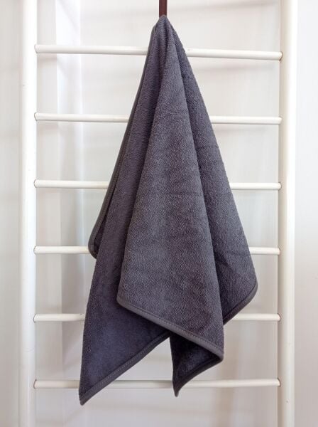 Banyo Havlusu, 70x140, Pamuk, 400 Gr. Siyah Havlu*