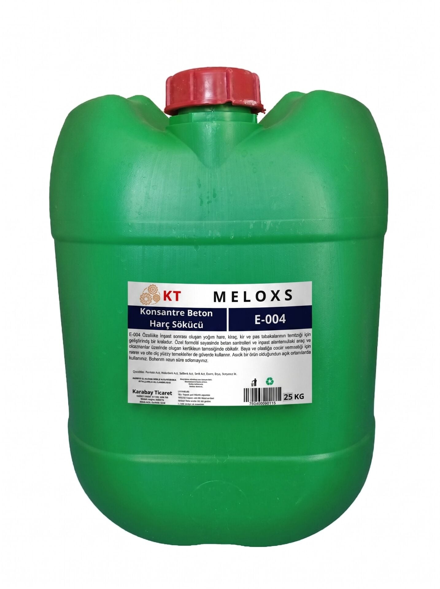 Beton Harç Sökücü, Konsantre 25 Kg