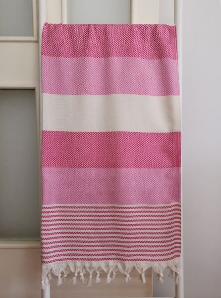 Peştemal, 100x180, Banyo Havlusu , 100x180, Hasır Pembe/