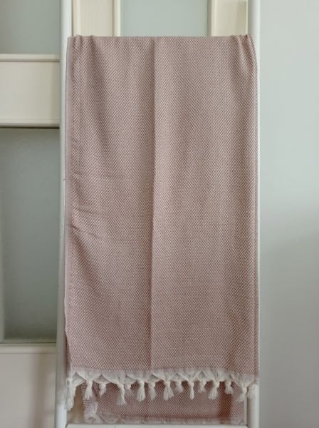 Peştemal, Banyo Havlusu, 100x180, Sütlü Kahve, Hasır-