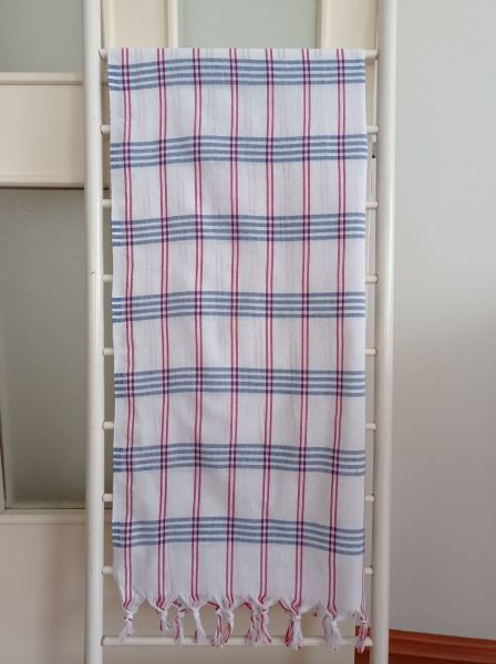 Hamam Peştemali, 80x175, 205 Gr. Çıkma Peştemal, Usta Peştemal/ Kırmızı