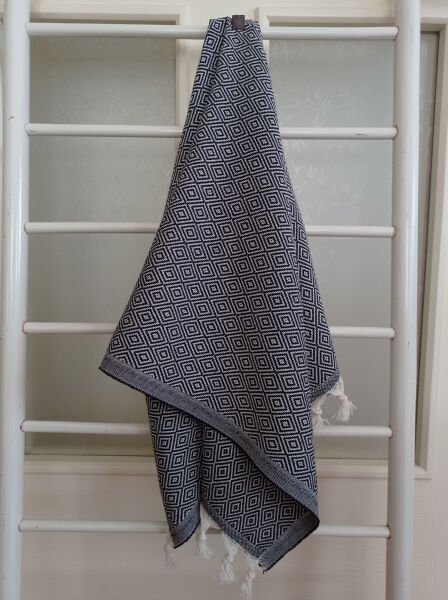 Peşkir, Havlu, 50x90, Siyah/