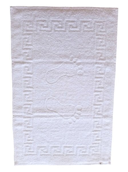 Ayak Havlusu, 50x70, Pamuk, 200 Gr. Beyaz