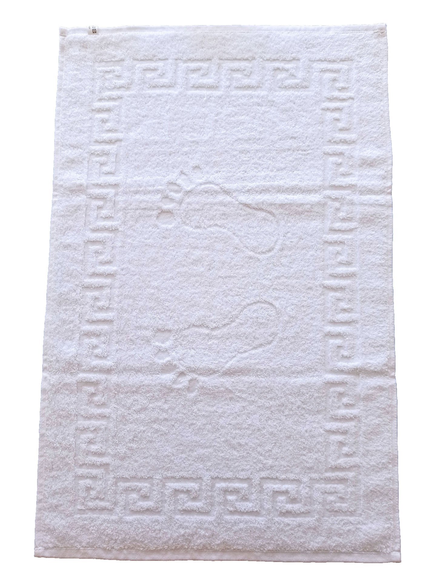 Ayak Havlusu, 50x70, Pamuk, 200 Gr. Beyaz