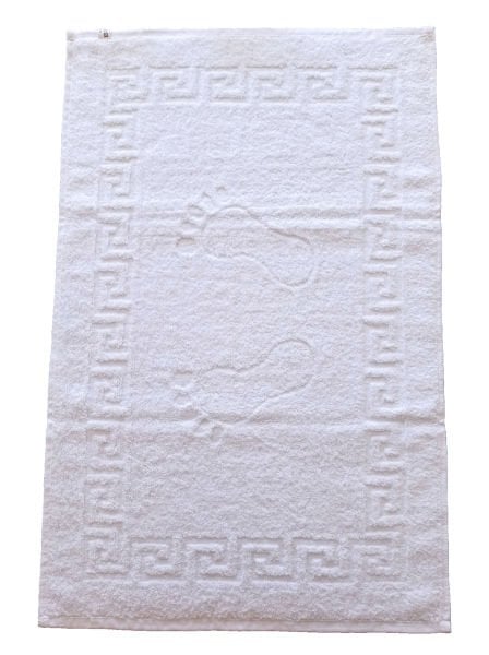 Ayak Havlusu, 50x70, Pamuk, 200 Gr. Beyaz