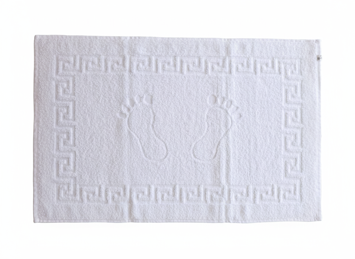 Ayak Havlusu, 50x70, Pamuk, 200 Gr. Beyaz*