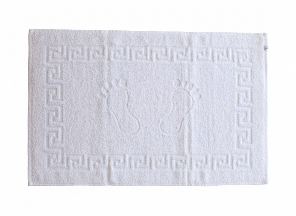 Ayak Havlusu, 50x70, Pamuk, 200 Gr. Beyaz*